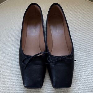 Mansur Gavriel Leather Ballet Flat